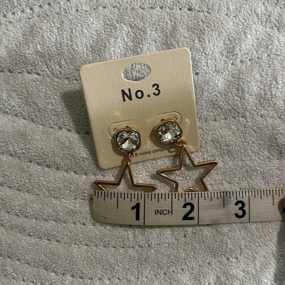 Dangly Star Earrings - Picture 5 of 5